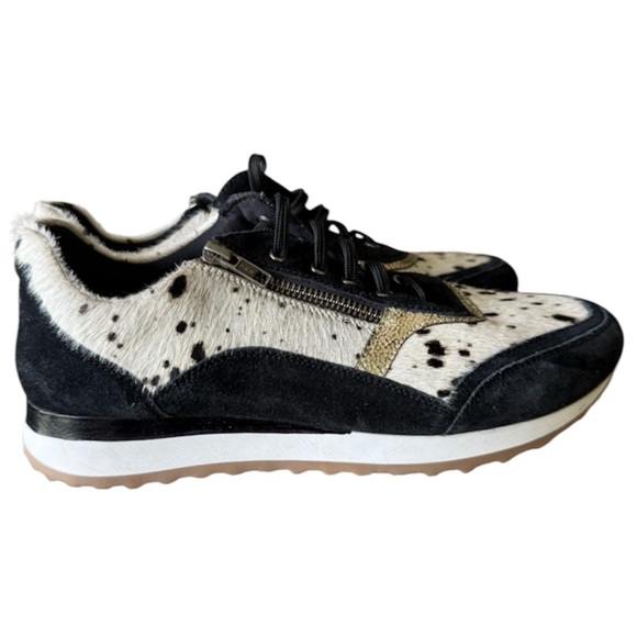 MYRA ladies, genuine, leather cowhide sneakers excellent condition, size 10 - Picture 1 of 10